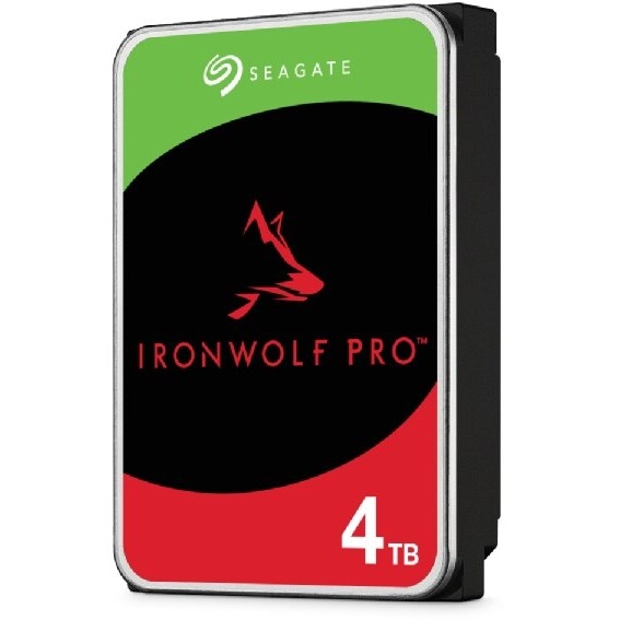 Твърд диск Seagate IronWolf 4TB Pro 3.5", 256MB, 7200 RPM, SATA 6Gb/s - ST4000NT001