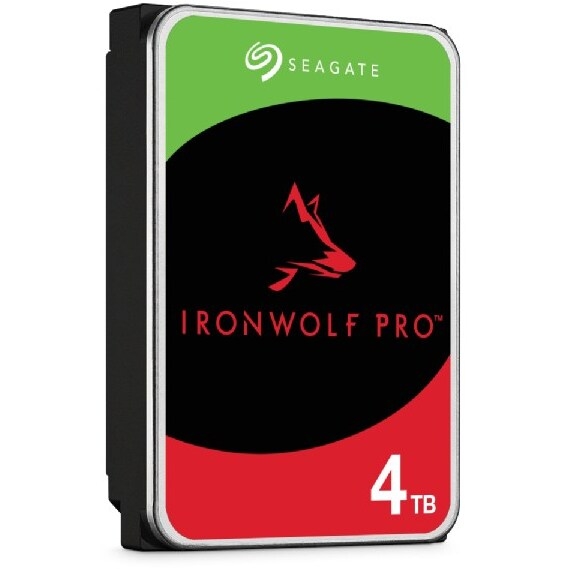 Твърд диск Seagate IronWolf 4TB Pro 3.5", 256MB, 7200 RPM, SATA 6Gb/s - ST4000NT001