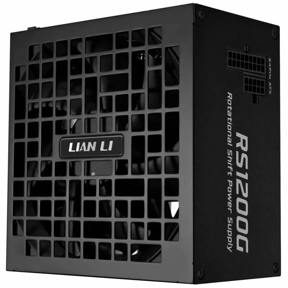 Захранване Lian Li RS 1200W 80 Plus Gold PCIe 5.1, ATX 3.1, RS Hub - Черно
