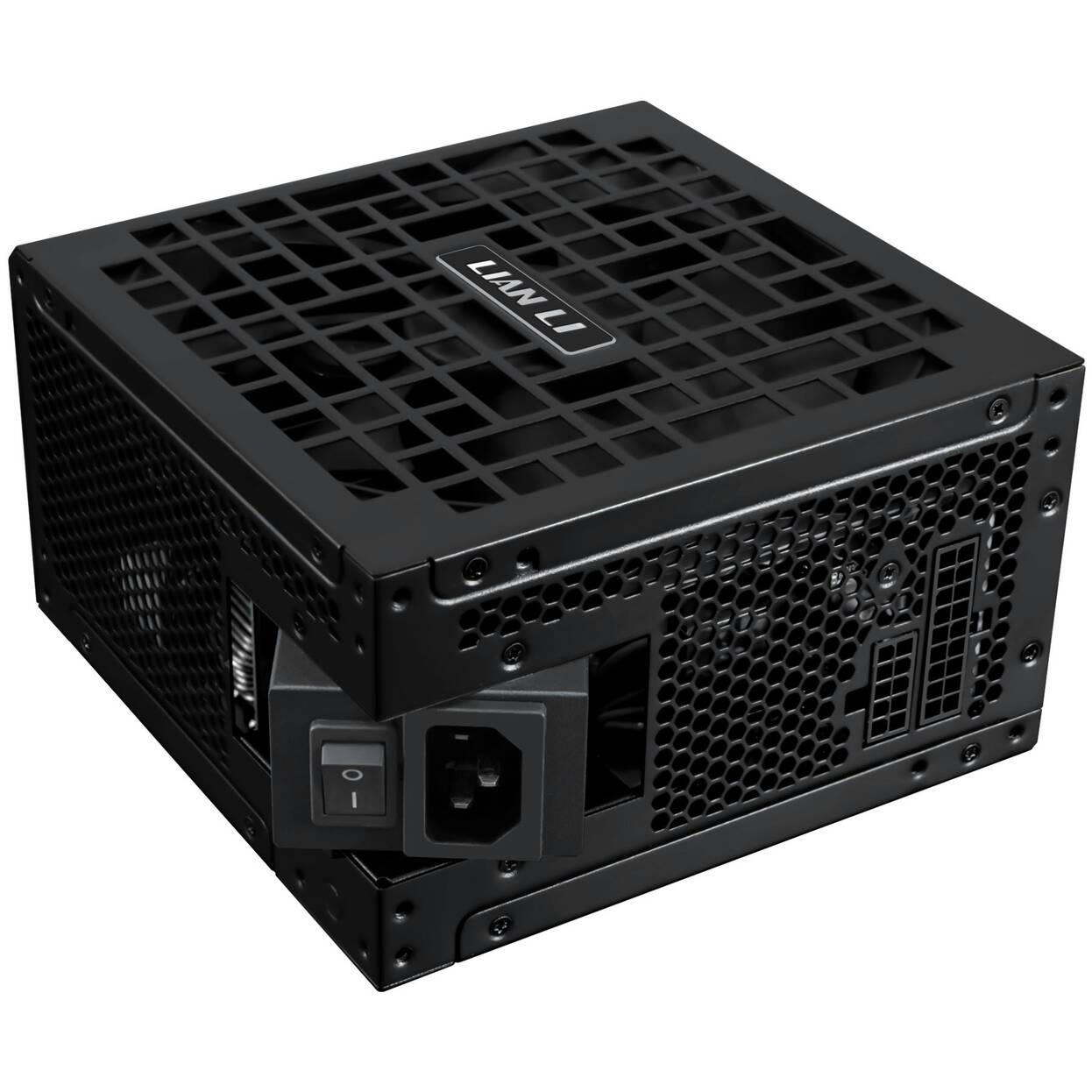 Захранване Lian Li RS 1200W 80 Plus Gold PCIe 5.1, ATX 3.1, RS Hub - Черно