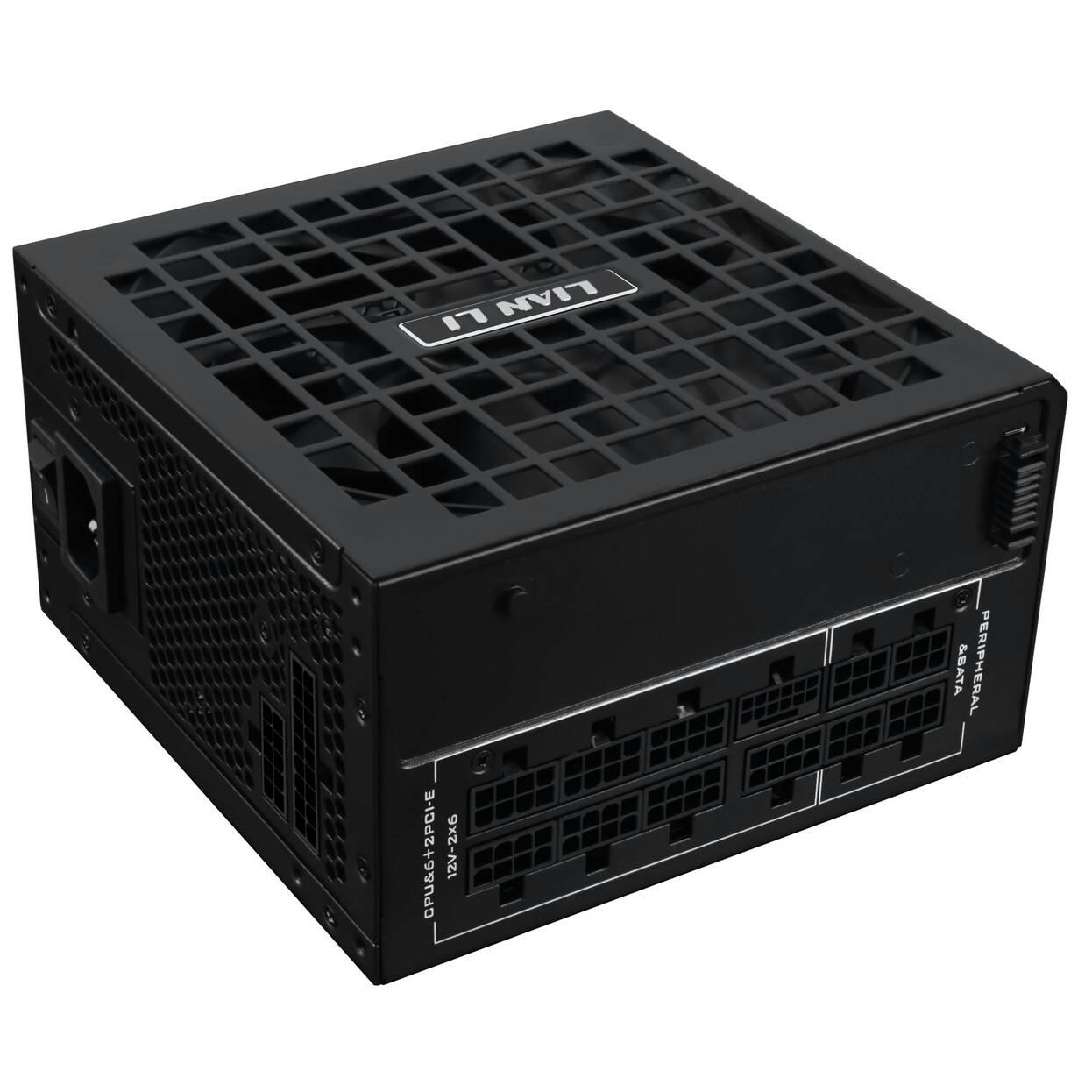 Захранване Lian Li RS 1000W 80 Plus Gold PCIe 5.1, ATX 3.1 - Черно