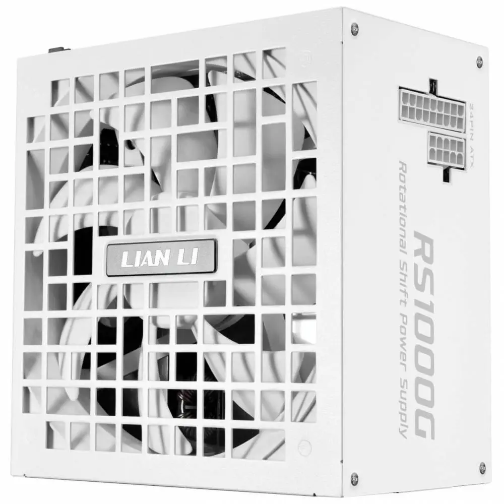Захранване Lian Li RS 1000W 80 Plus Gold PCIe 5.1, ATX 3.1 - Бял