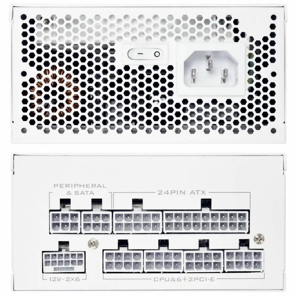Захранване Lian Li SP750 V2 White 750W 80 Plus Gold PCIe 5.1, ATX 3.1, SFX, ITX