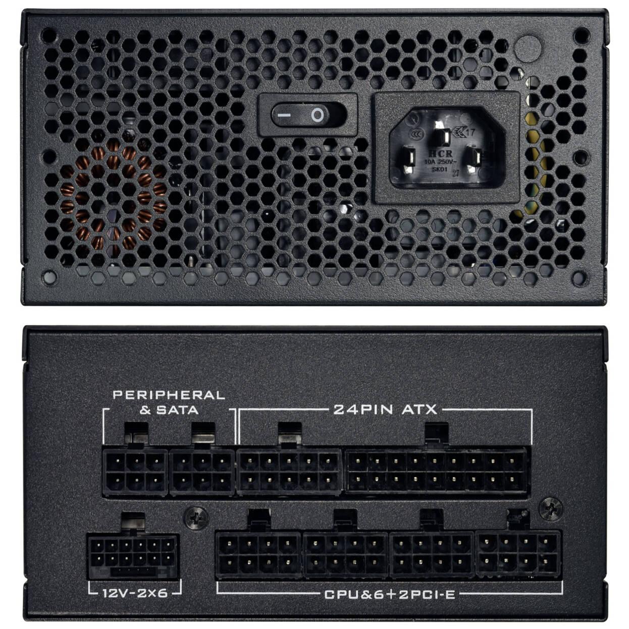 Захранване Lian Li SP850 V2 Black 850W 80+ Gold PCIe 5.1, ATX 3.1, SFX, ITX