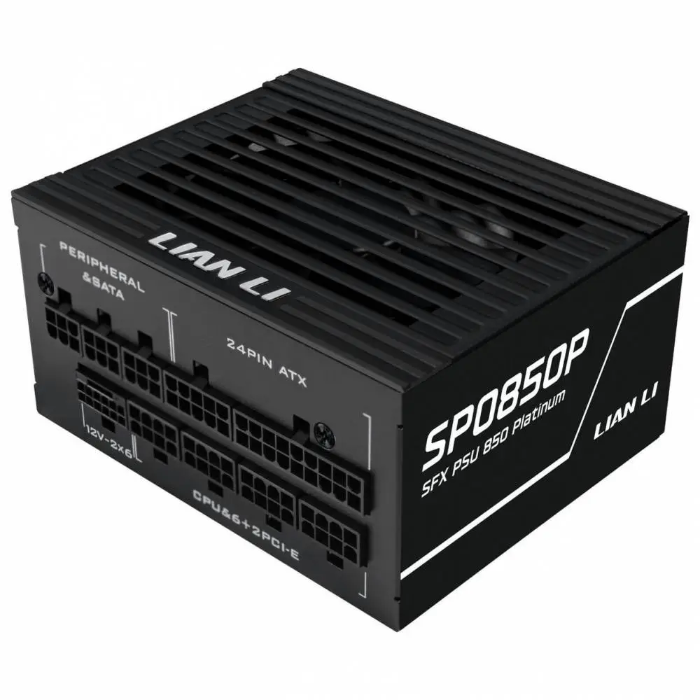 Захранване Lian Li SP850 Black 850W 80 Plus Platinum PCIe 5.1, ATX 3.1, SFX, ITX