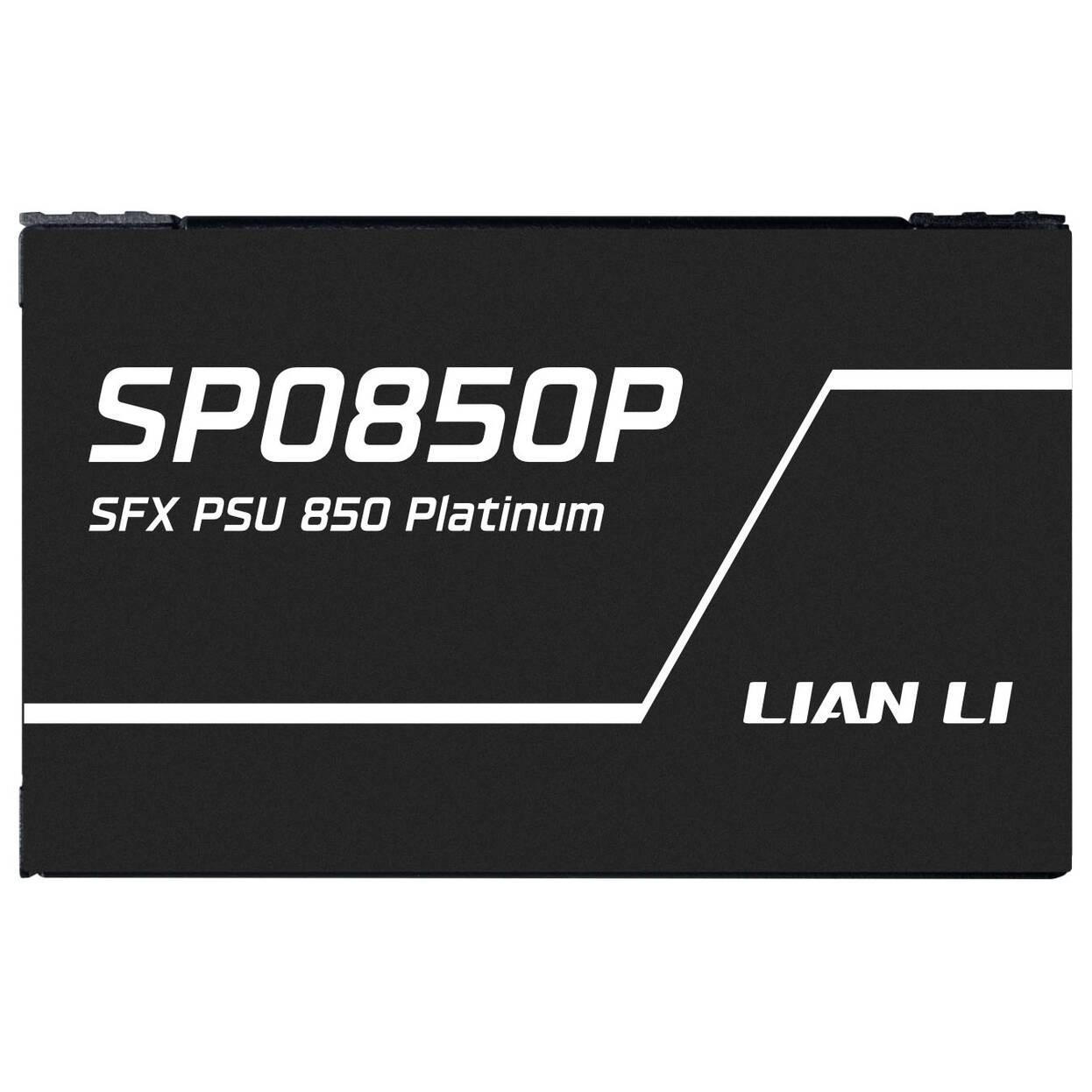Захранване Lian Li SP850 Black 850W 80 Plus Platinum PCIe 5.1, ATX 3.1, SFX, ITX