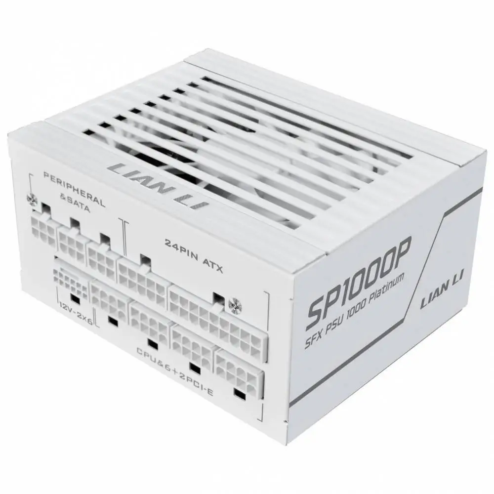 Захранване Lian Li SP1000 White 1000W 80 Plus Platinum PCIe 5.1, ATX 3.1, SFX, ITX