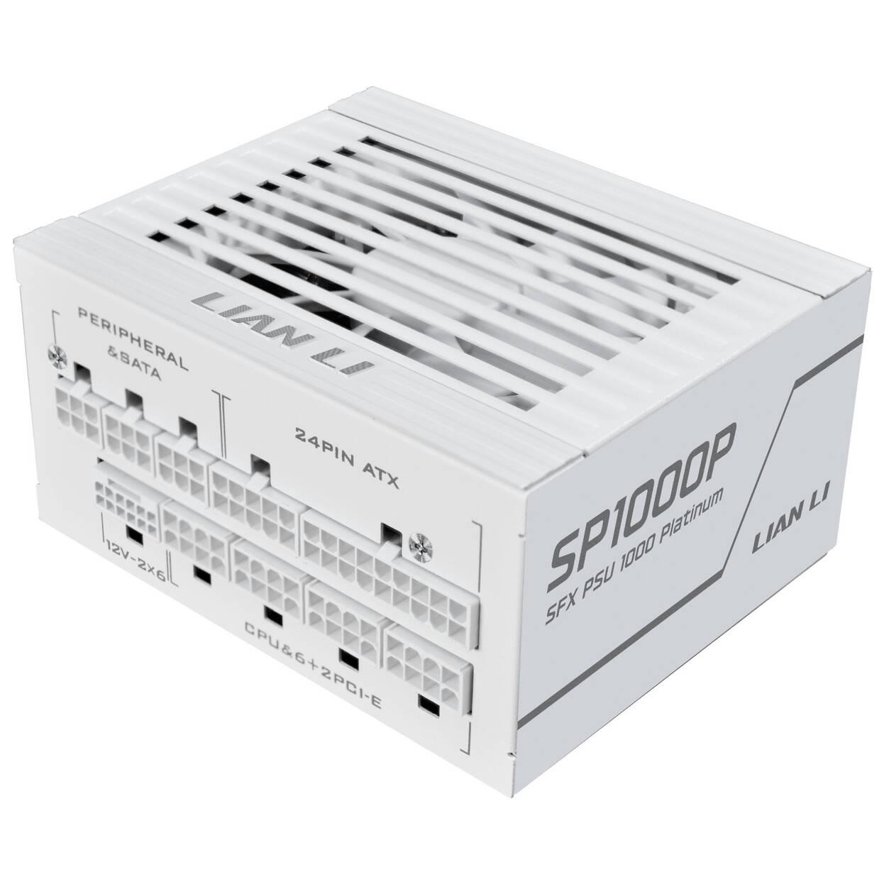 Захранване Lian Li SP1000 White 1000W 80 Plus Platinum PCIe 5.1, ATX 3.1, SFX, ITX