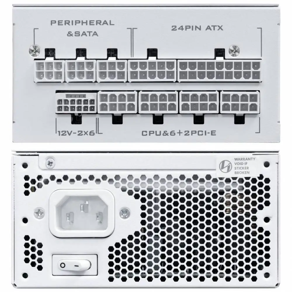 Захранване Lian Li SP1000 White 1000W 80 Plus Platinum PCIe 5.1, ATX 3.1, SFX, ITX