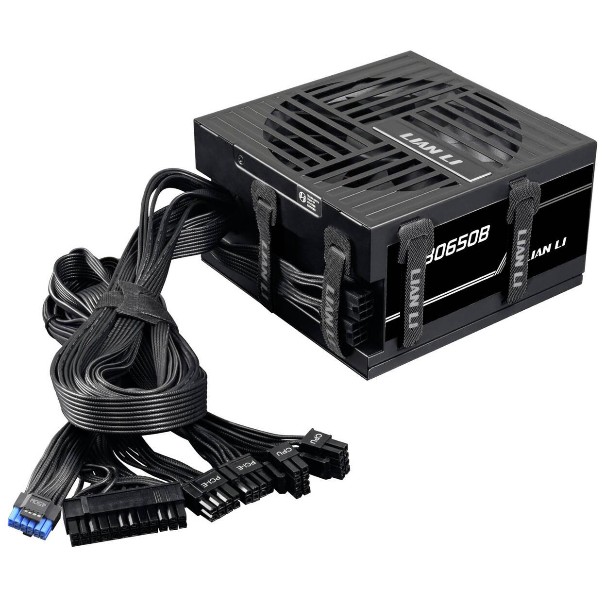 Захранване Lian Li RB650B Black 650W 80 Plus Bronze PCIe 5.1, ATX 3.1