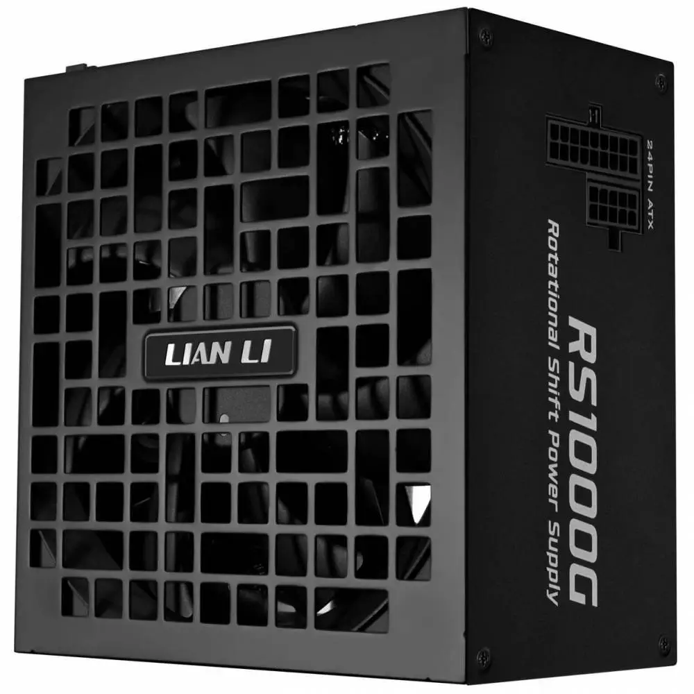 Захранване Lian Li RS 1000W 80 Plus Gold PCIe 5.1, ATX 3.1, RS Hub - Черно