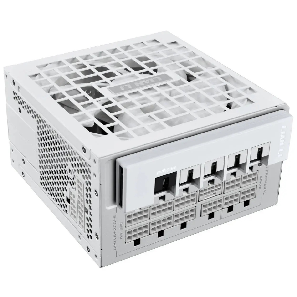 Захранване Lian Li RS 1000W 80 Plus Gold PCIe 5.1, ATX 3.1, RS Hub - Бял