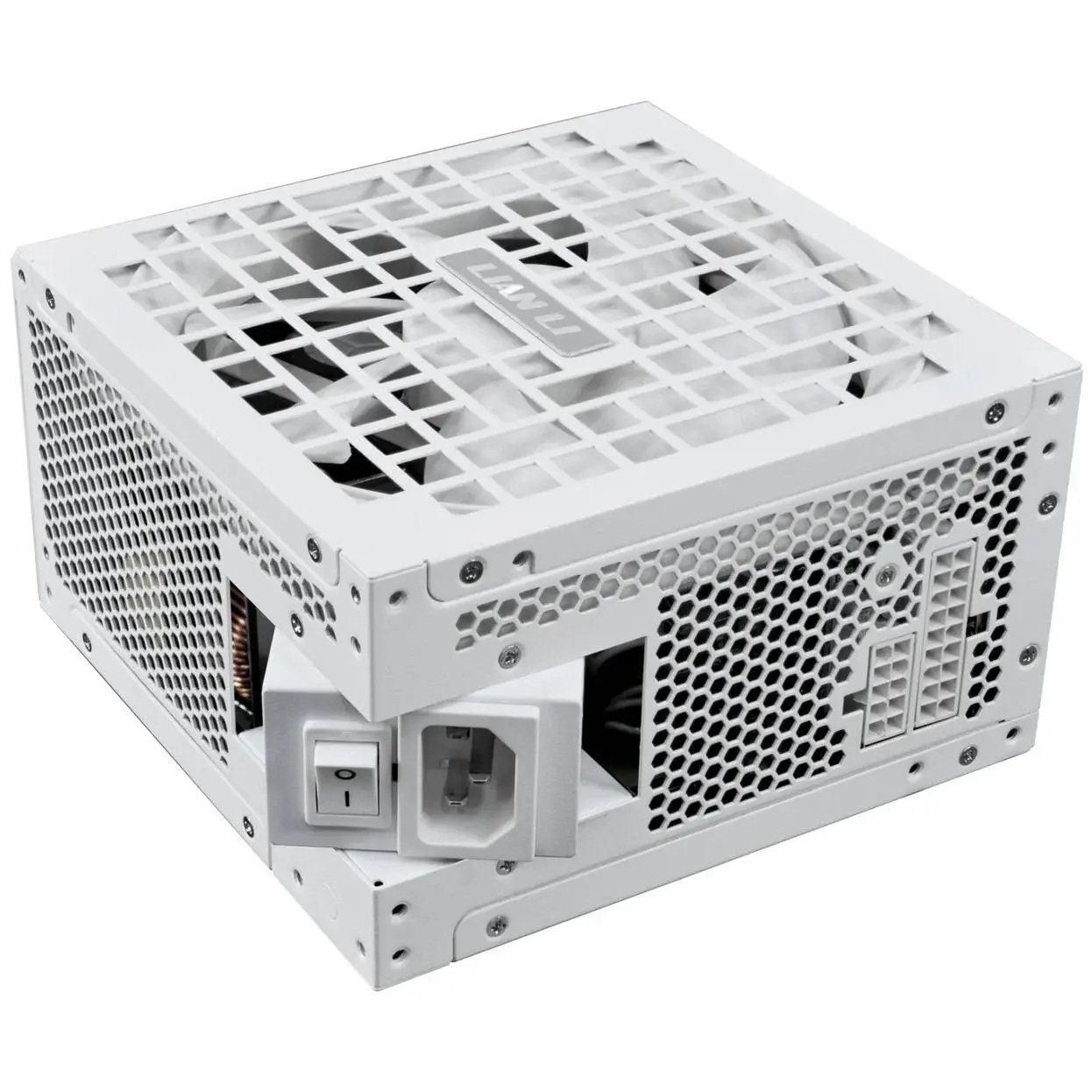 Захранване Lian Li RS 1000W 80 Plus Gold PCIe 5.1, ATX 3.1, RS Hub - Бял