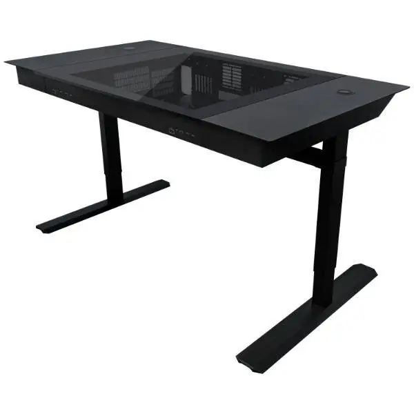 Компютърна кутия в бюро 2 в 1 Lian Li DK07 - Black