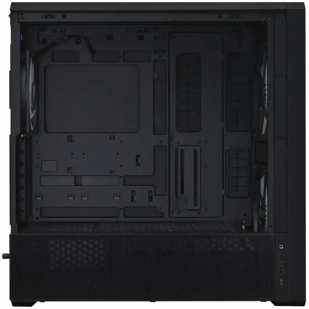 Кутия Lian Li LANCOOL 217 INF RGB Mid-Tower, Tempered Glass - Черна