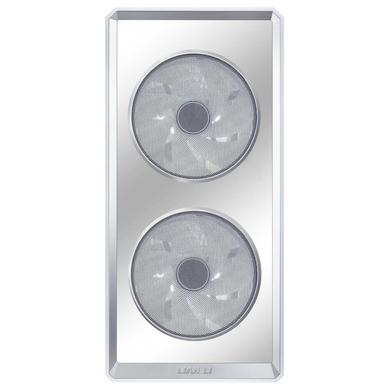Кутия Lian Li LANCOOL 217 INF RGB Mid-Tower, Tempered Glass - Бял