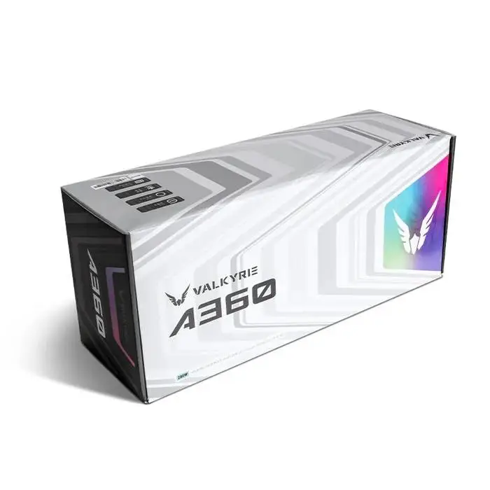 Водно охлаждане за процесор Valkyrie A360 White