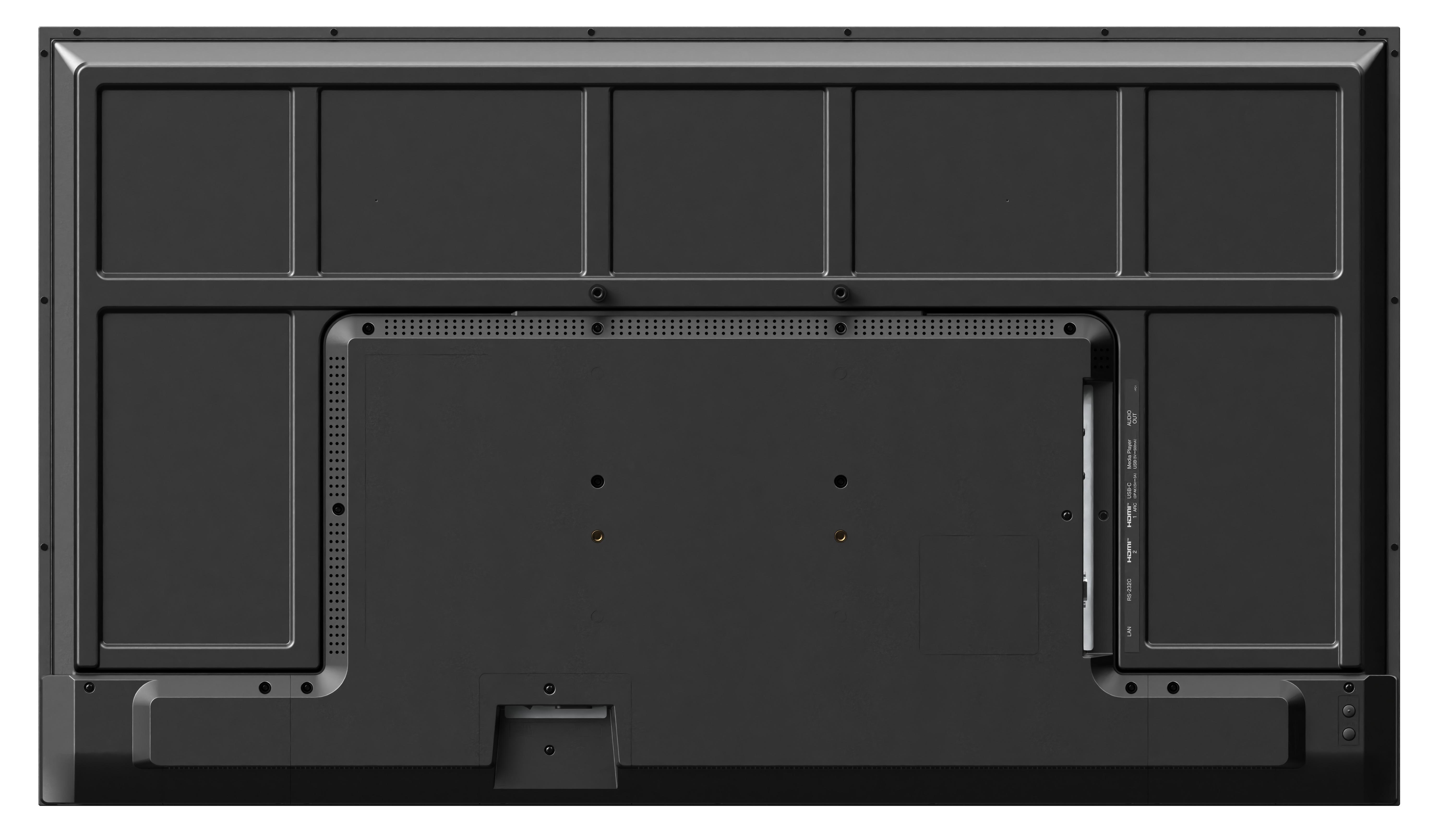 Широкоформатен дисплей SHARP MultiSync E509, 50", UHD, 350cd/m2, D-LED backlight, 16/7 proof, USB MediaPlayer