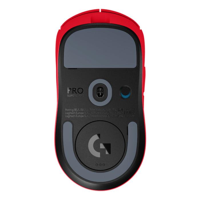 Геймърска мишка Logitech G Pro X Superlight 2 SE Red, Wireless - 910-007552