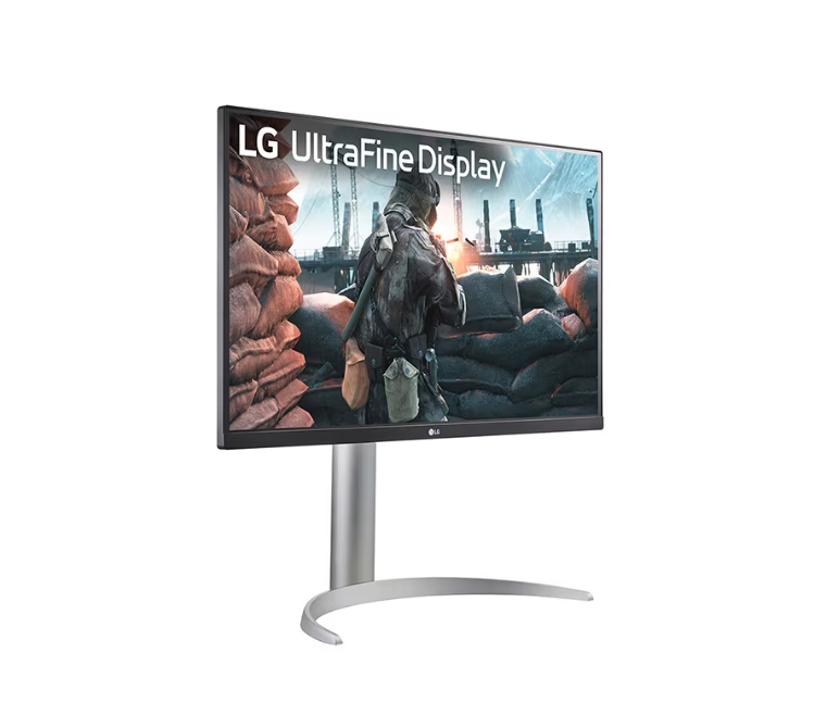 Монитор LG 27UP650K-W, 27" UHD 4K IPS AG, 4K UHD 3840x2160, 60Hz, 5ms, VESA Display HDR 400, HDMI, DisplayPort, Headphone out, Reader Mode