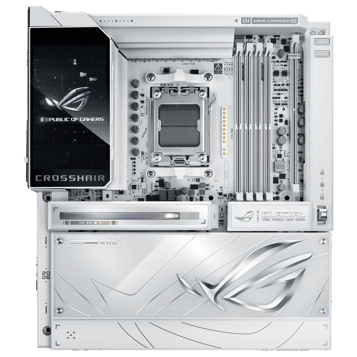 Дънна платка ASUS ROG Crosshair X870E Glacial - 90MB1NQ0-M0EAY0