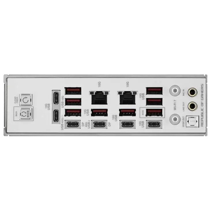 Дънна платка ASUS ROG Crosshair X870E Glacial - 90MB1NQ0-M0EAY0