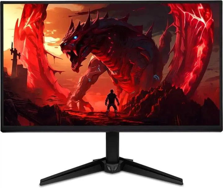 Монитор Acer Nitro QG241YP6bmipx, 23.8'' FHD (1920x1080) IPS, ZeroFrame, 144Hz, 1ms(VRB), HDMI, DP, Audio out, Speakers, AMD FreeSync, Black