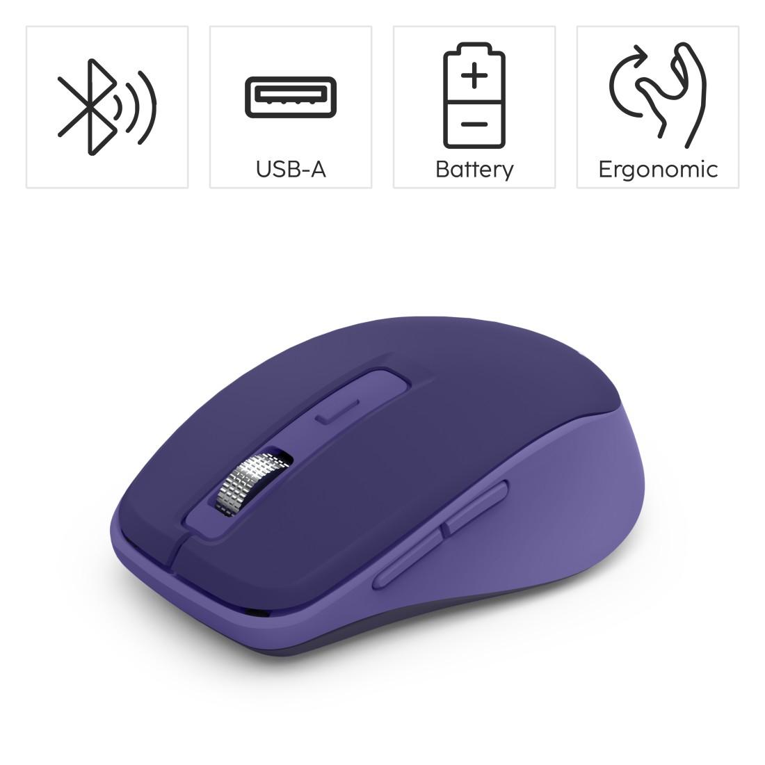 HAMA Безжична мишка „WM-450“, 2.4 GHz / Bluetooth, 7 бутона