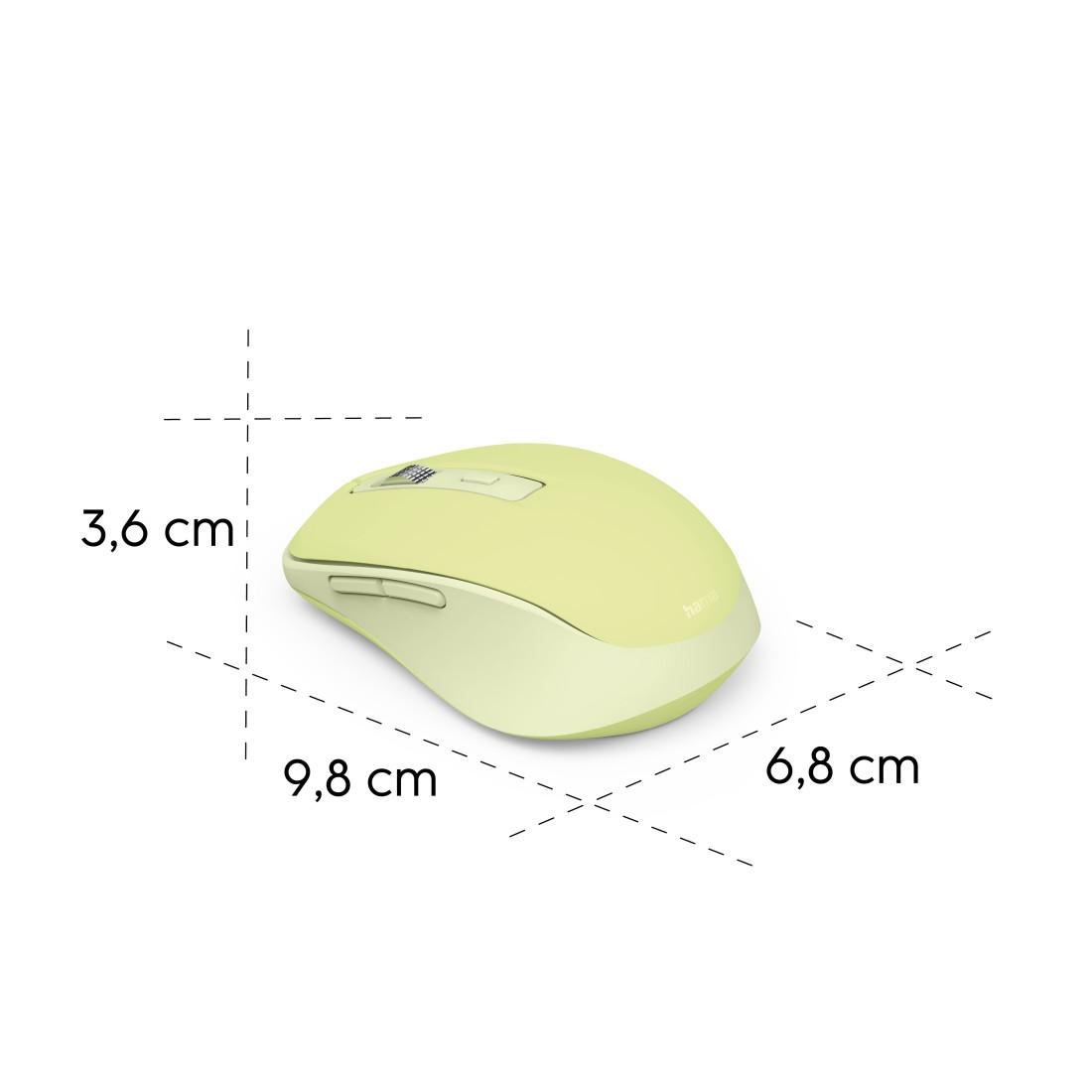 HAMA Безжична мишка „WM-450“, 2.4 GHz / Bluetooth, 7 бутона