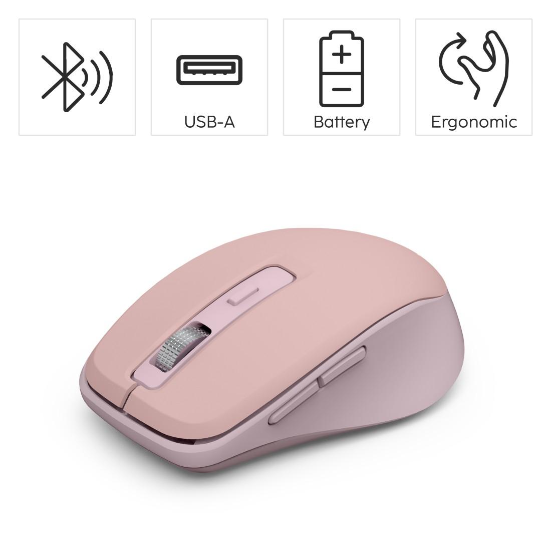 HAMA Безпровідна миша „WM-450“, 2.4 GHz / Bluetooth, 7 кнопок