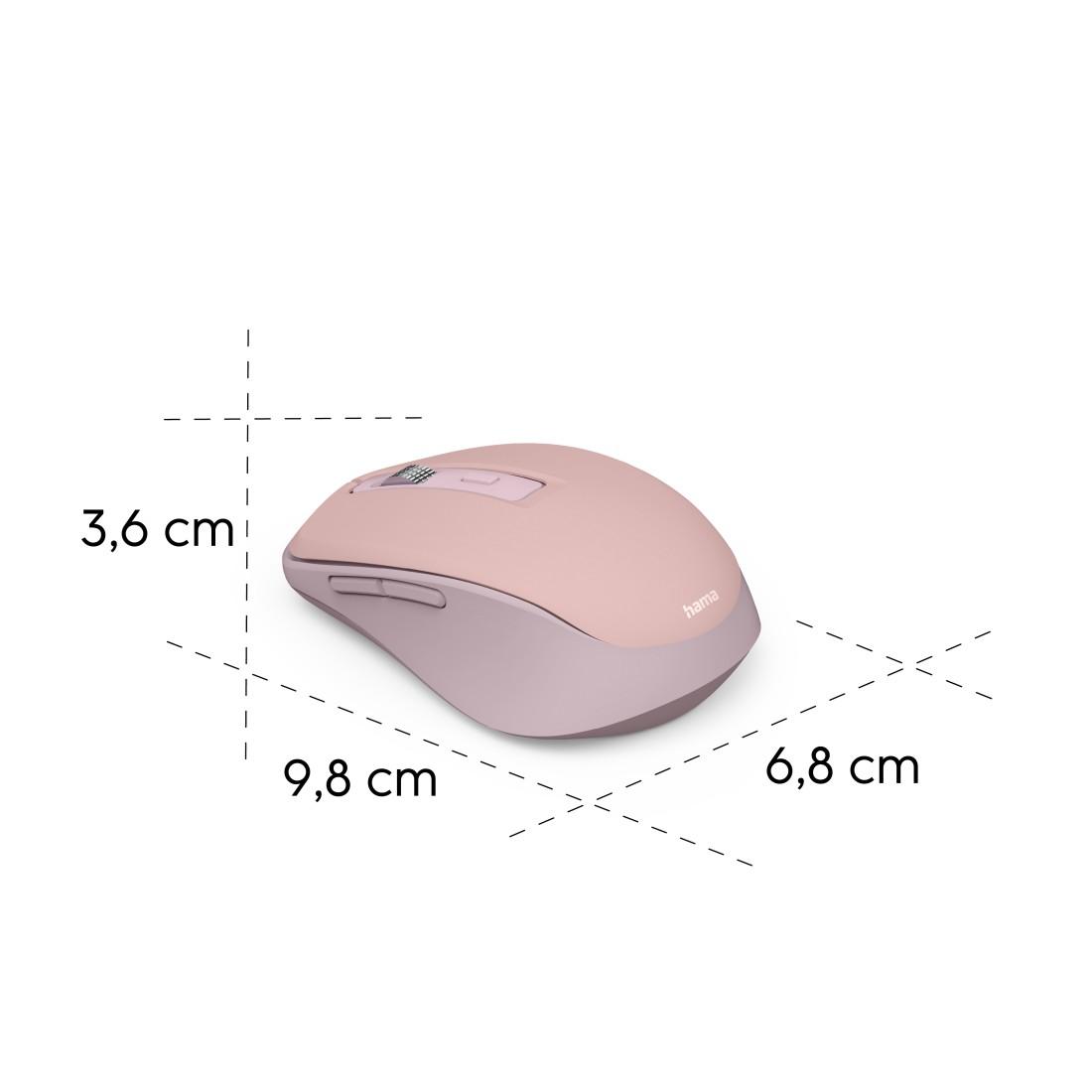 HAMA Безпровідна миша „WM-450“, 2.4 GHz / Bluetooth, 7 кнопок
