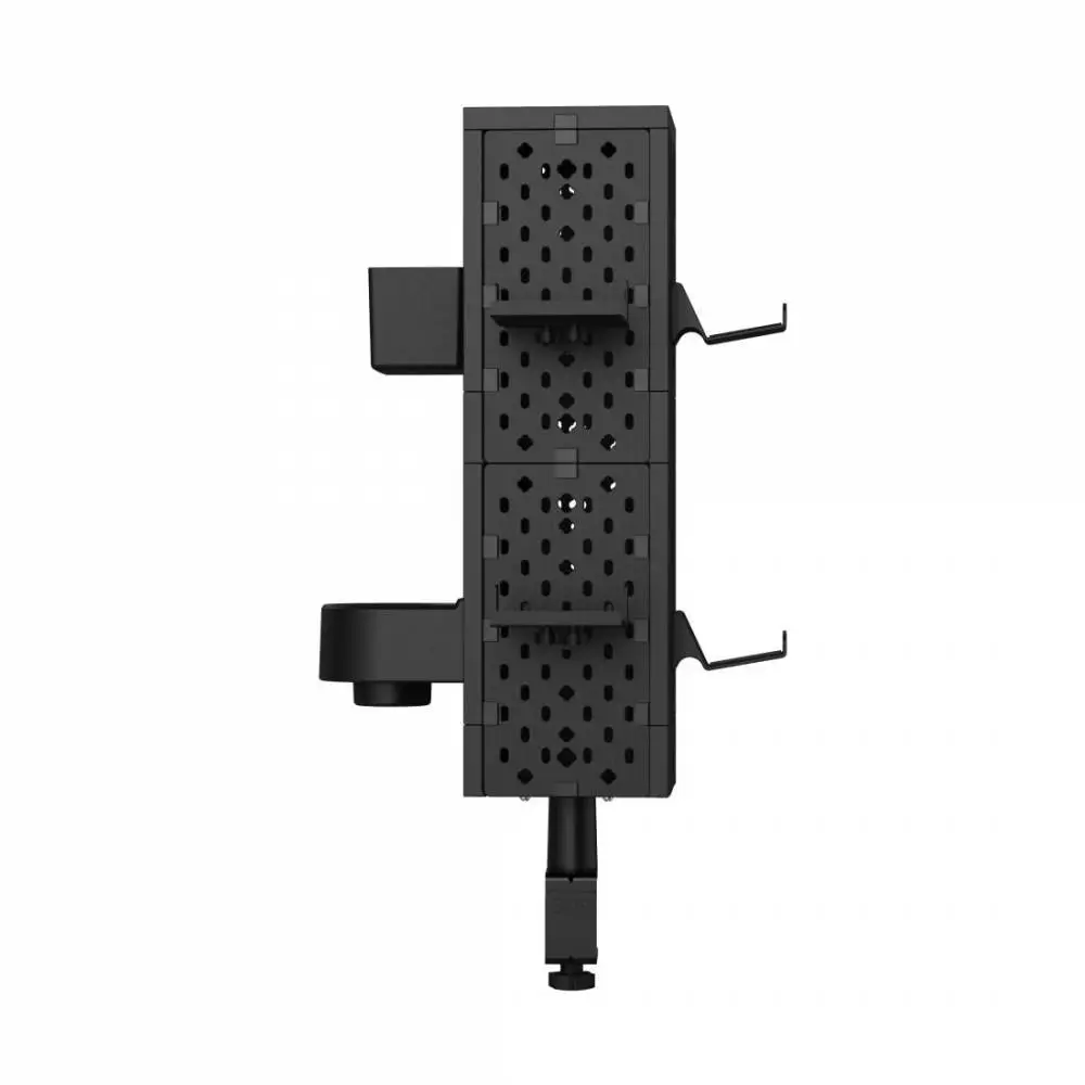 uRage модулен комплект Peg Board, монтаж на стена/маса, черен