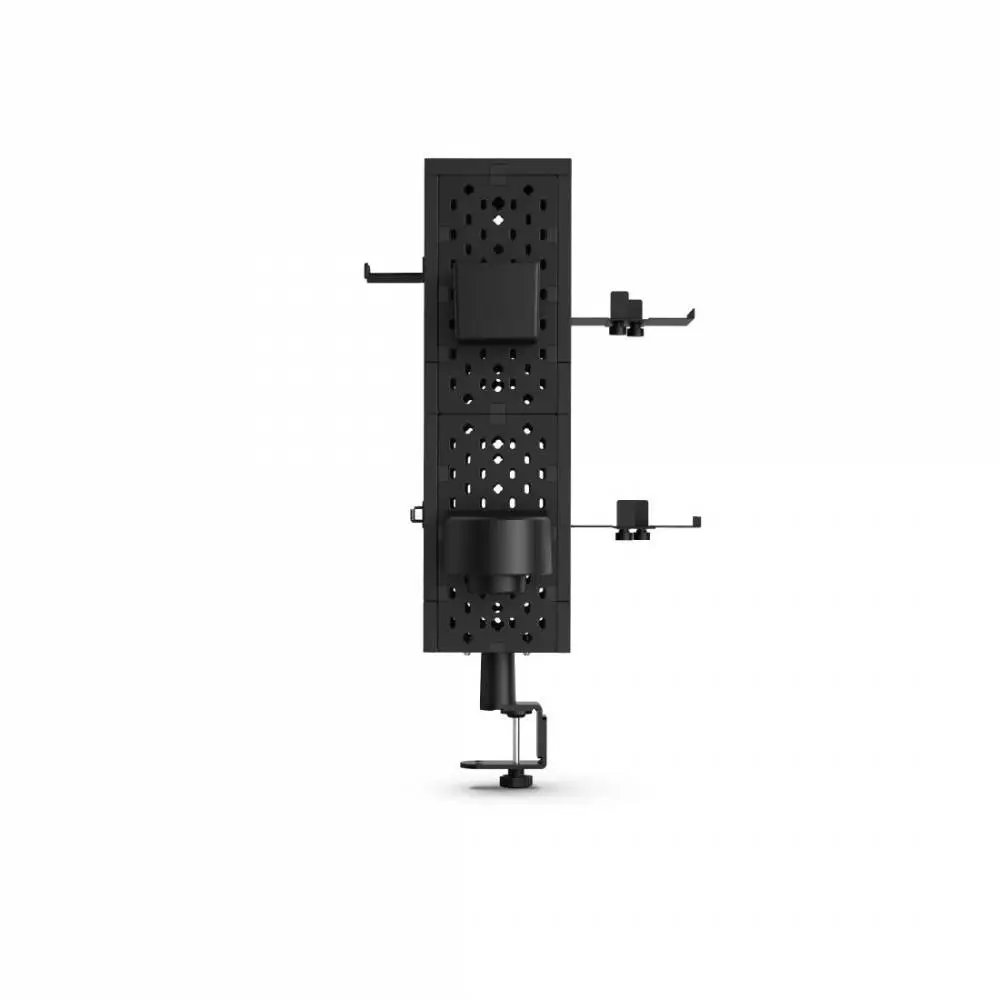 uRage модулен комплект Peg Board, монтаж на стена/маса, черен