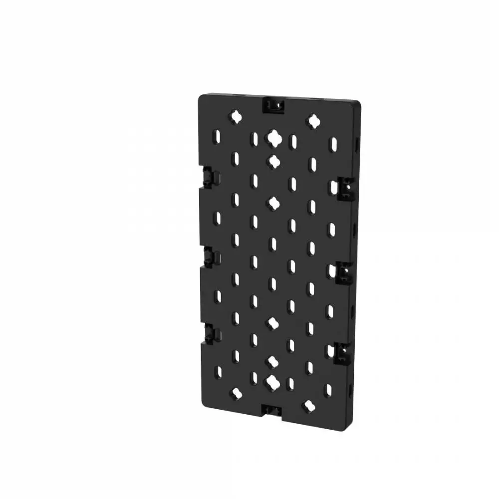 uRage модулен комплект Peg Board, монтаж на стена/маса, черен