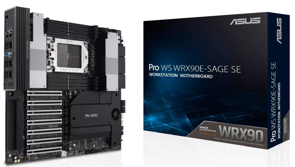 Дънна платка ASUS Pro WS WRX90E-SAGE SE sTR5 EEB - 90MB1FW0-M0EAY0