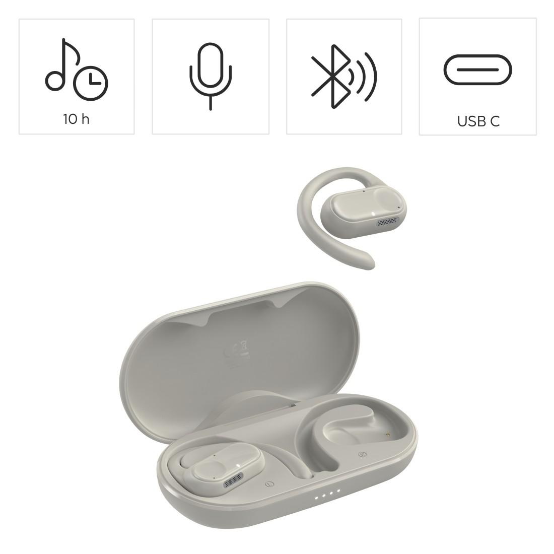 Hama Блутут слушалки Open-ear, „Spirit Open“, True Wireless, приложение