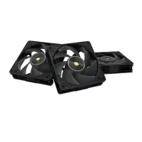 Комплект Вентилатори 3в1 ASUS PROART PF120 PWM - Black 120x120x28 mm