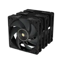 Комплект Вентилатори 3в1 ASUS PROART PF120 PWM - Black 120x120x28 mm