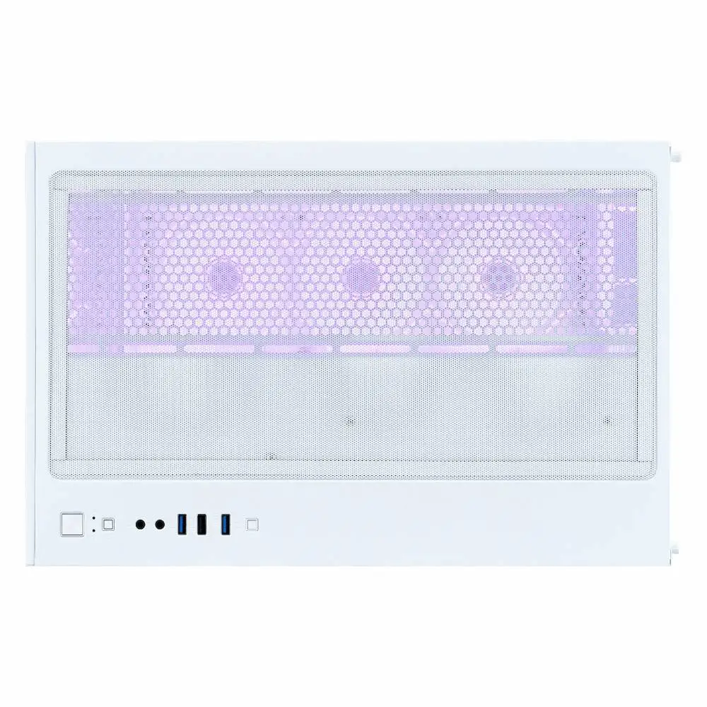 1stPlayer кутия Case ATX - MEGAVIEW MV8 White - 7 x 120 mm A-RGB fans included
