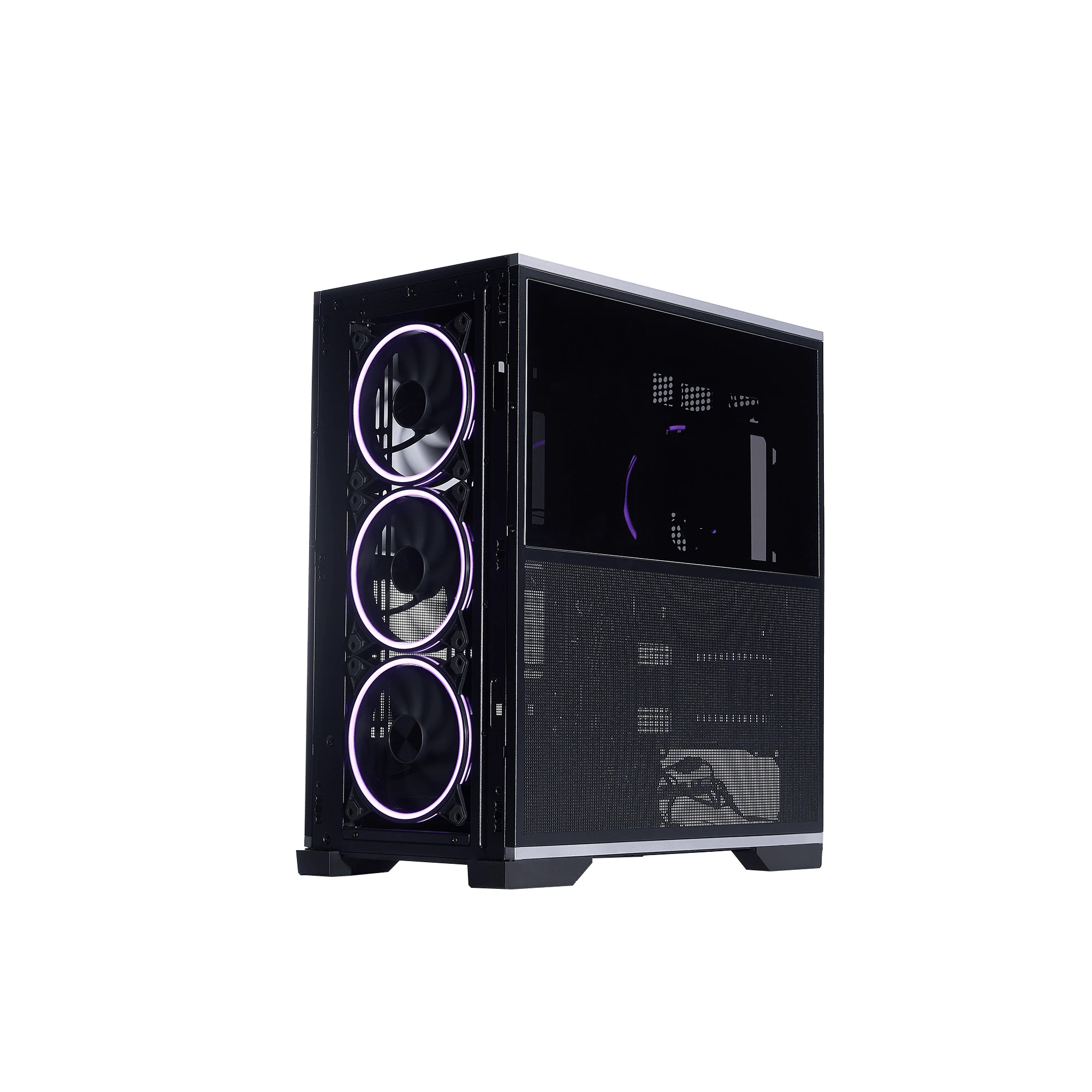 Кутия 1stPlayer IF8 Black Case EATX 4 x 140 mm ARGB fans included, USB-C