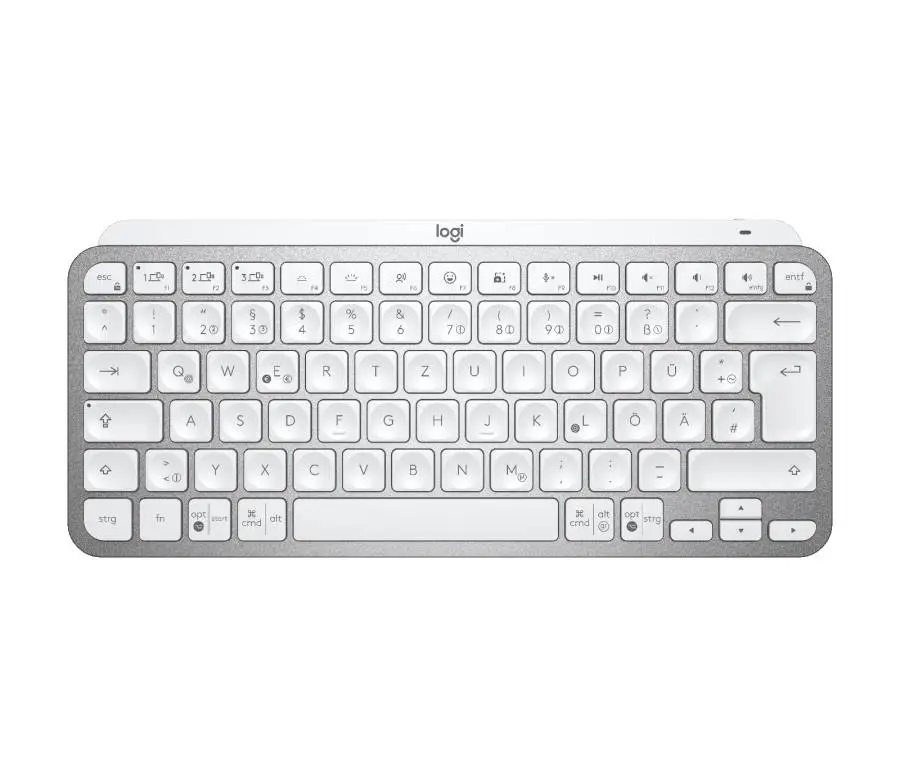 Клавиатура Logitech MX Keys Mini Minimalist Wireless Illuminated Keyboard - PALE GREY - 920-010499