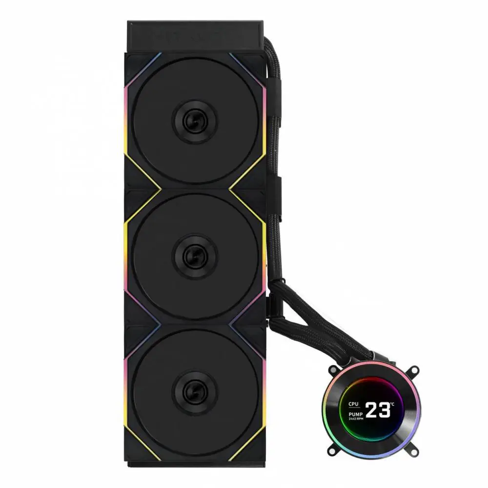Охладител за процесор Lian Li HydroShift II LCD-C 360TL ARGB - Разопакован