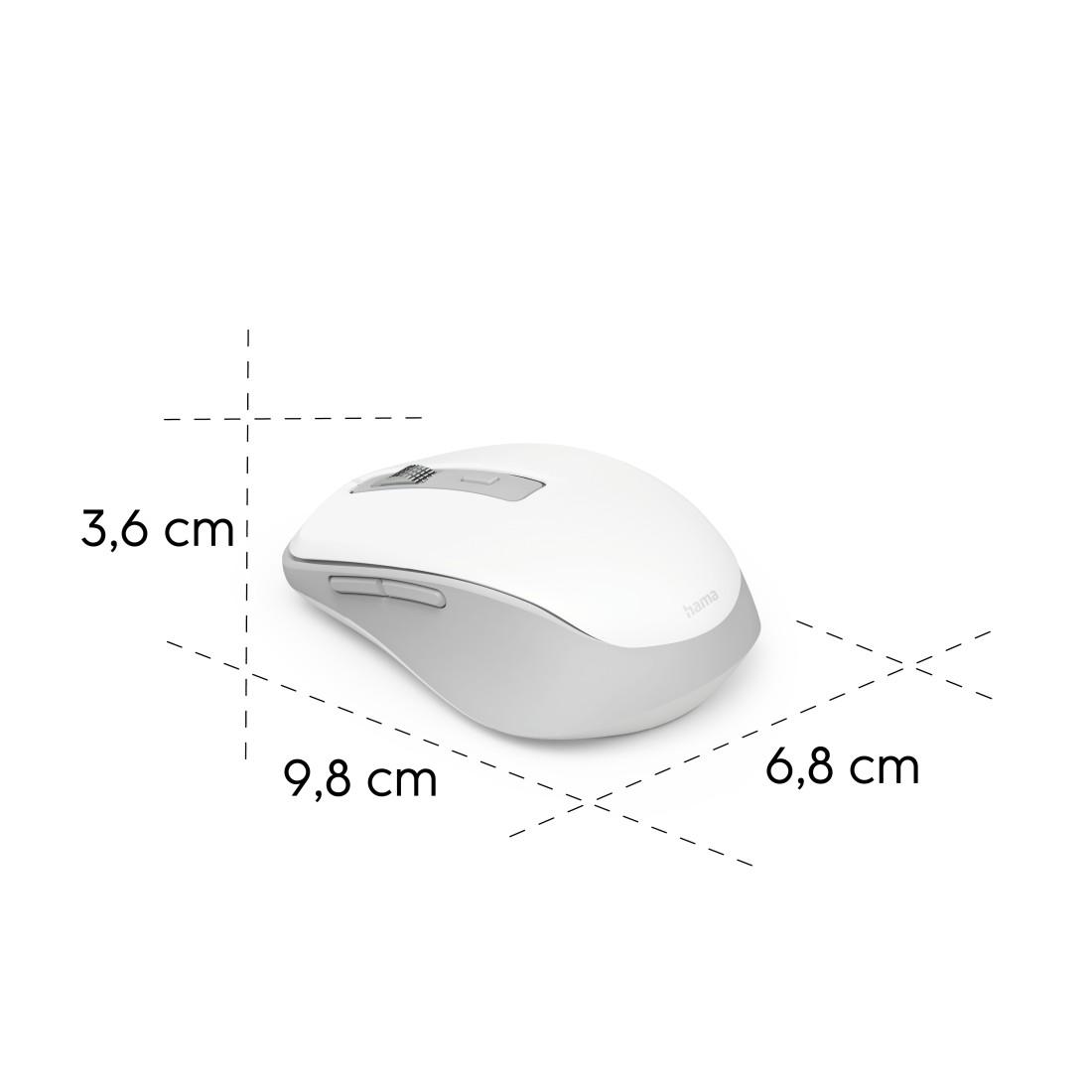 HAMA Ασύρτητη ποντίκι „WM-450“, 2.4 GHz / Bluetooth, 7 κουμπιά