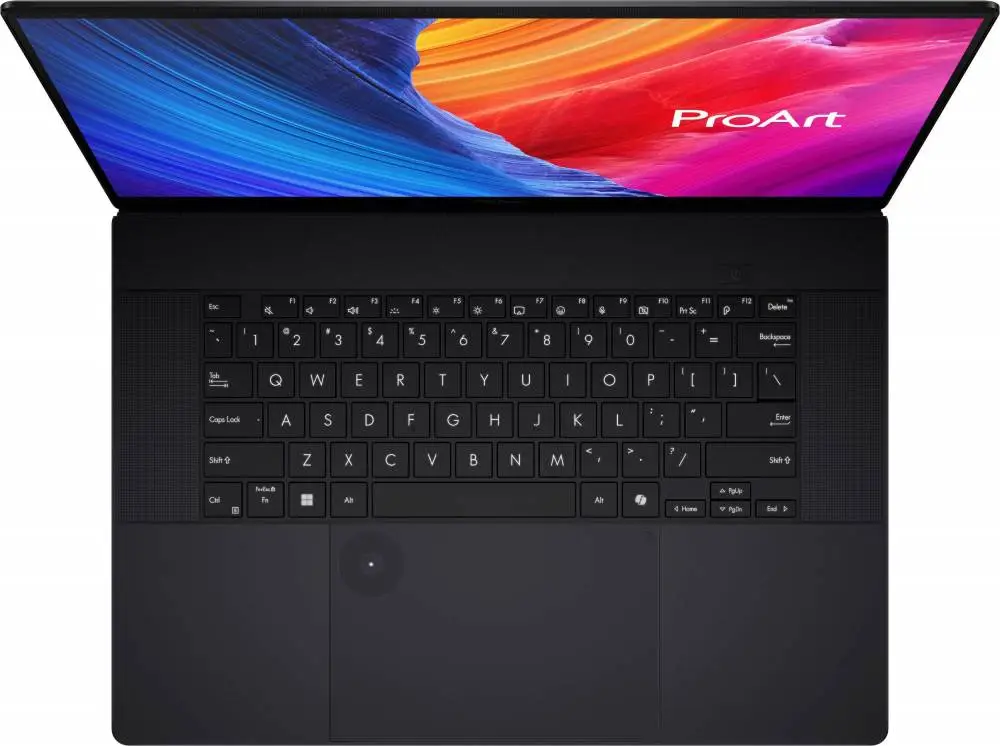 Лаптоп ASUS ProArt Studiobook P16 OLED H7606WP-RJ083X - 16" OLED Touchscreen, AMD Ryzen AI 9 HX 370, 64GB RAM, 4TB SSD, RTX 5070 8GB GDRR7