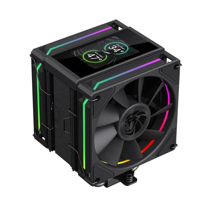 Охладител за процесор Gamemax Sigma 620 LCD Black ARGB CPU Cooler