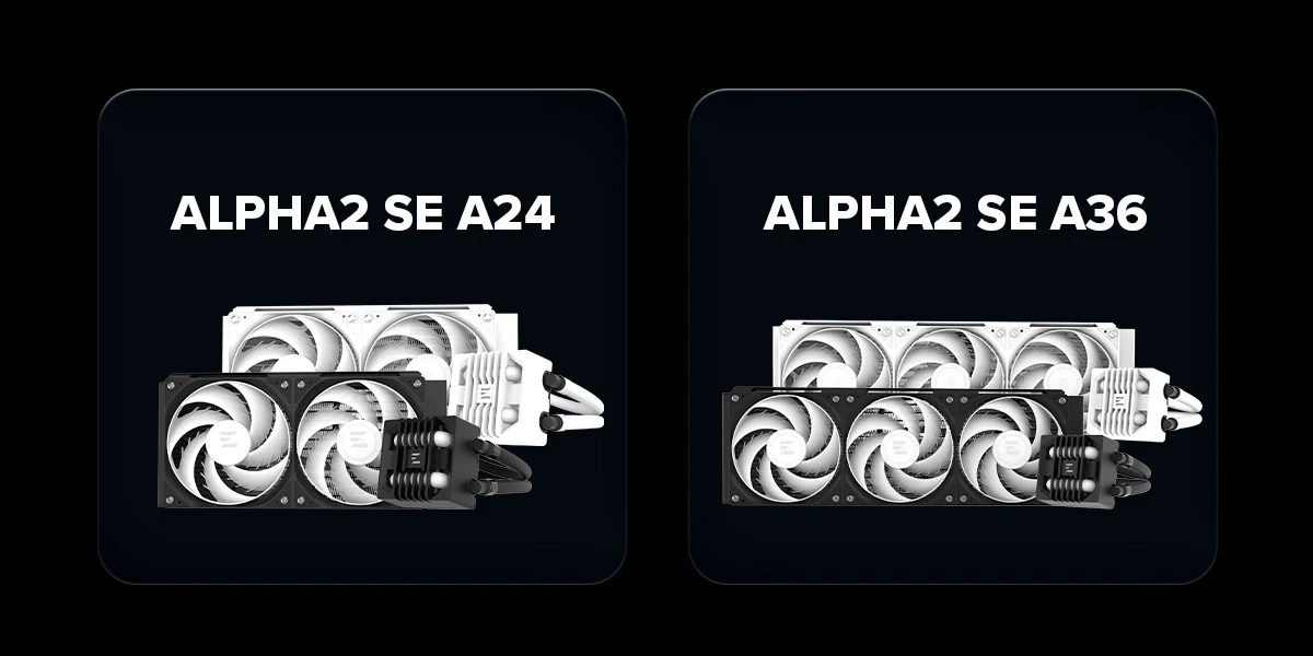 Водно охлаждане Zalman ALPHA2 SE A36 Black ARGB Water Cooling