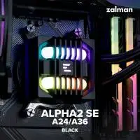 Водно охлаждане Zalman ALPHA2 SE A36 Black ARGB Water Cooling