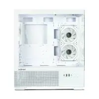 Zalman кутия Case ATX - Chronix WHITE V2 - 3 x 120 mm A-RGB, USB-C, Tempered Glass