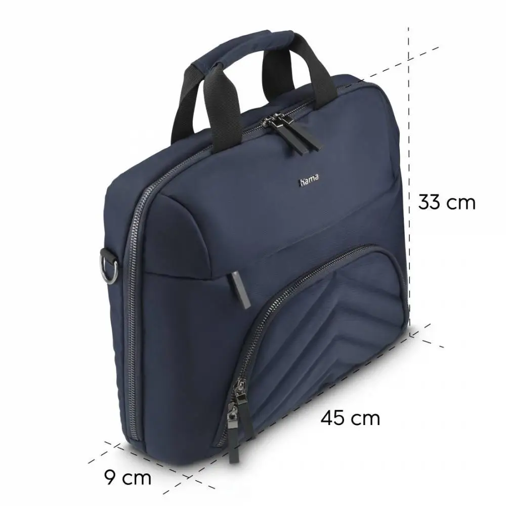 HAMA Чанта за лаптоп "Premium Lightweight", 40 - 41 см (15.6"- 16.2"), тъмносиня