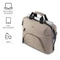 HAMA Чанта за лаптоп "Premium Lightweight", 40 - 41 см (15.6"- 16.2"), бежов